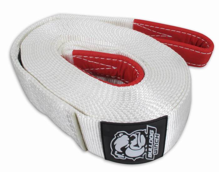 Bulldog Winch - Bulldog Winch Snatch Strap, 3"x30' 19.8kBS, 10k WLL (20134)