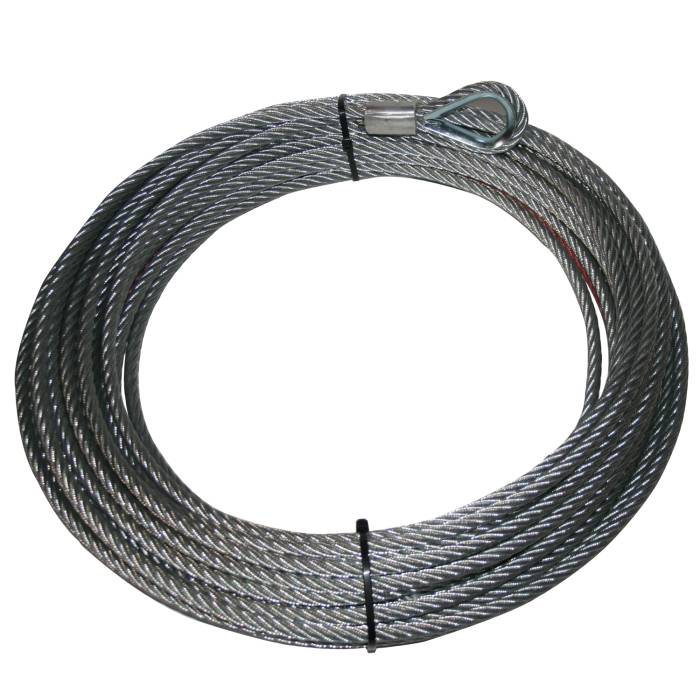 Bulldog Winch - Bulldog Winch Wire Rope 10027 3/8" x 85' (9.5mm x 25m) (20202)