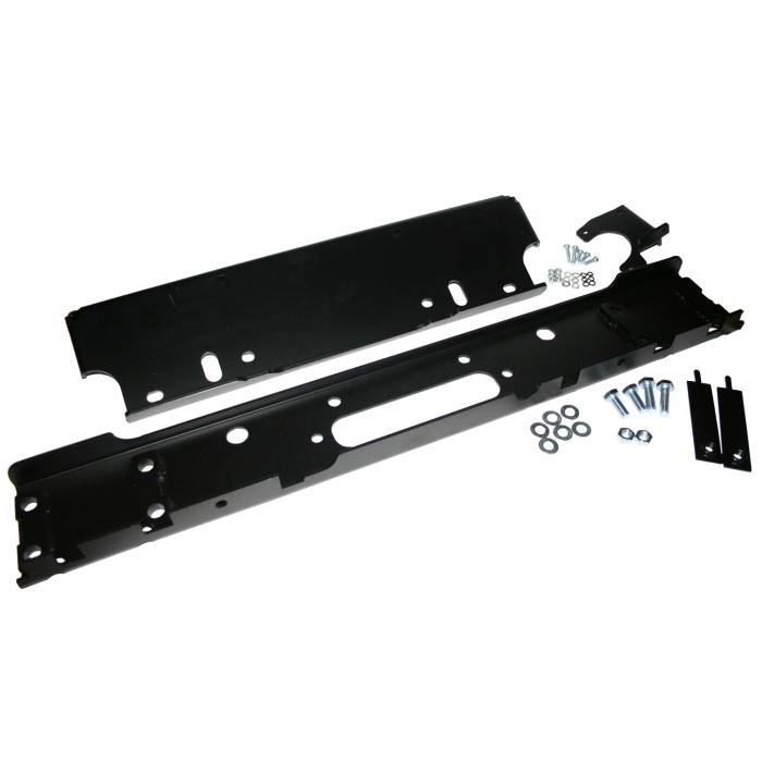 Bulldog Winch - Bulldog Winch Winch Mount JK Moab/Call of Duty MW3 Editions OE Bumper (20209)