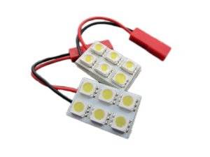 Race Sport - Race Sport 6 Chip 5050 LED Dome Panel (Red) (RS-5050-6DOME-R)