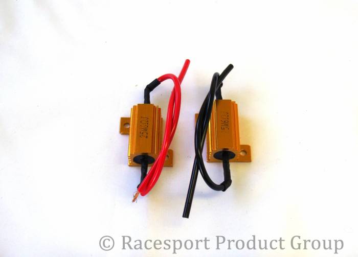 Race Sport - Race Sport 6 Ohm 25 Watt Load Resistors - PAIR (6OHM25WATT)