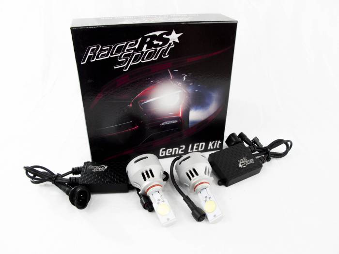 Race Sport - Race Sport 9005 G2 5500K TRUE LED Headlight Kit (9005-LED-G2-KIT)