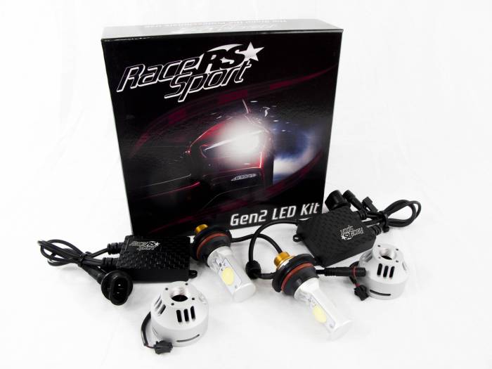 Race Sport - Race Sport 9007 G2 5500K TRUE LED Headlight Kit (9007-LED-G2-KIT)