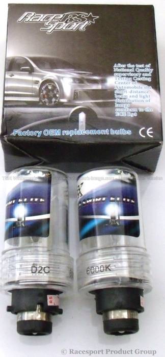 Race Sport - Race Sport D2 10K Replacement Bulb (Pair) (D2-10K-SB-RB)