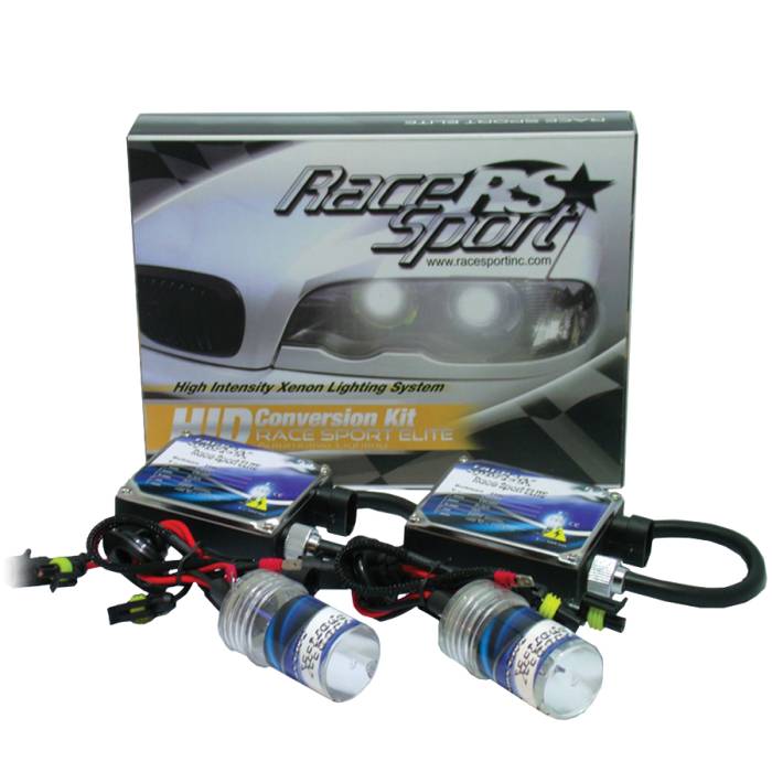 Race Sport - Race Sport 9004-3 10K 35 Watt Elite Bi-Xenon HID Kit (9004-3-10K-DB-BI)