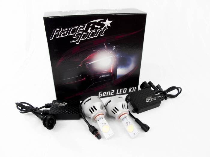 Race Sport - Race Sport H10 G2 5500K TRUE LED Headlight Kit (H10-LED-G2-KIT)