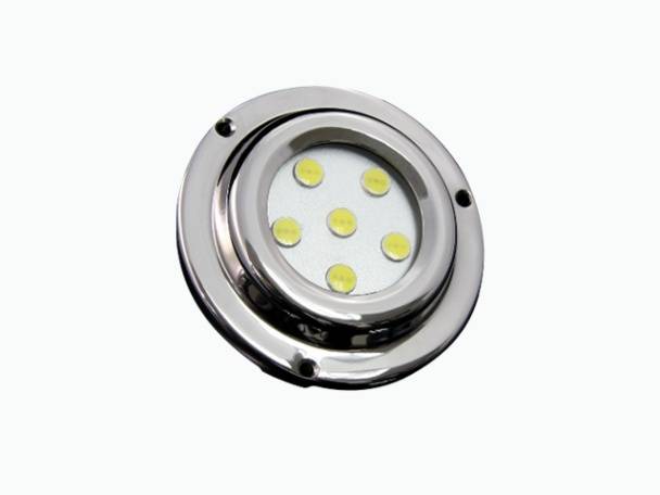 Race Sport - Race Sport 6 LED 6x1W Surface Mount Marine Light (Blue) (MS-ML-6X1B)