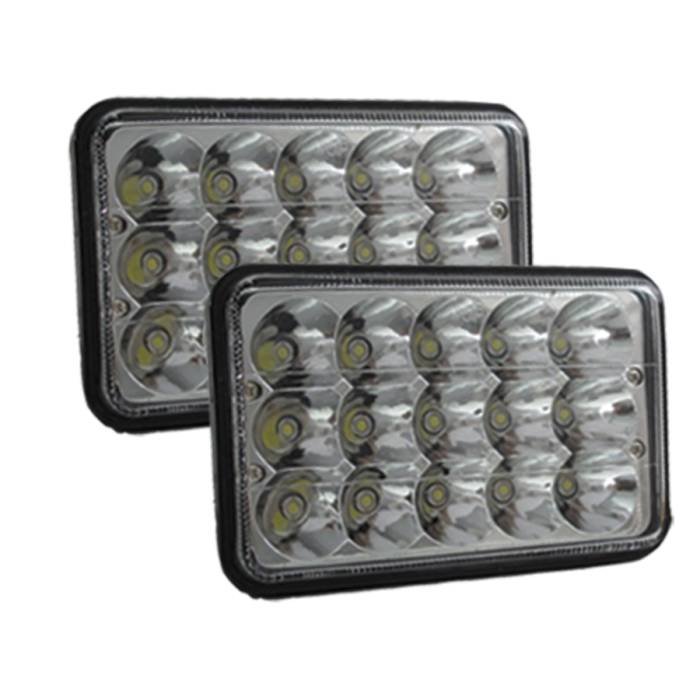 Race Sport - Race Sport 4x6" LED Conversion Lens (Pair) (RS-4X6-LEDC-PR)