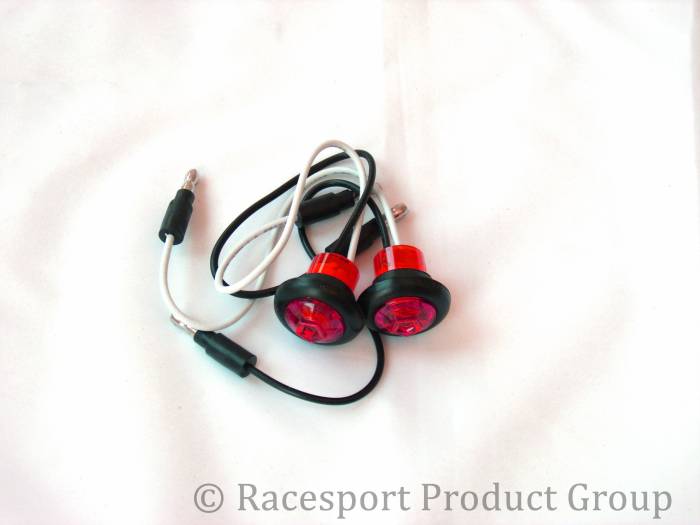Race Sport - Race Sport .75" Round Red (w/ Grommet) (RS-.75-GR)