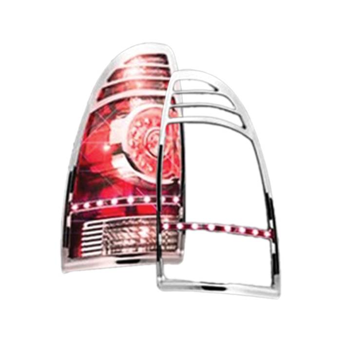 Race Sport - Race Sport 05-13 Toyota Tacoma LED Taillight Bezel (RS-0513TOY-TLB)