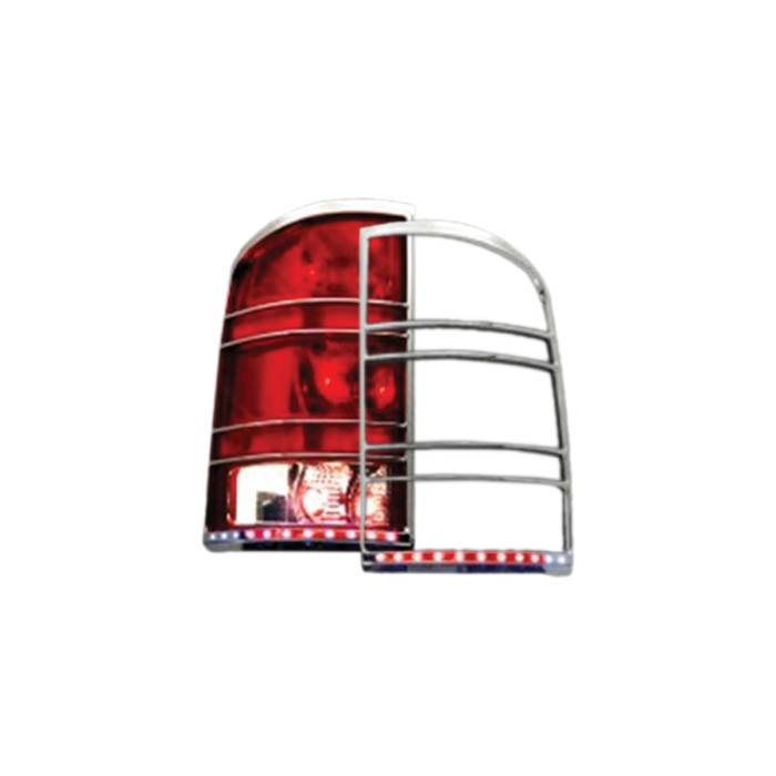 Race Sport - Race Sport 07-13 GMC Sierra LED Taillight Bezel (RS-0713GMC-TLB)