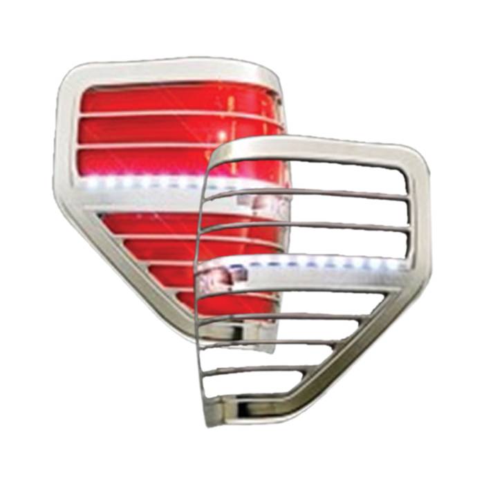 Race Sport - Race Sport 09-13 Ford F150 LED Taillight Bezel (RS-0913FORD1-TLB)