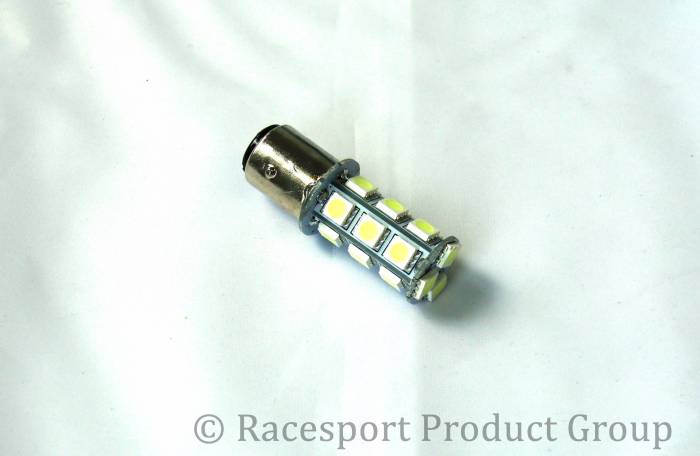 Race Sport - Race Sport 1157 5050 LED 18 Chip Bulbs - Pair Amber (RS-1157-A-5050)