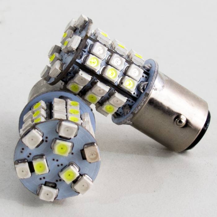 Race Sport - Race Sport 1157 White/Yellow LED Dual Swithcback Auto Bulb (RS-1157-WY-TS)