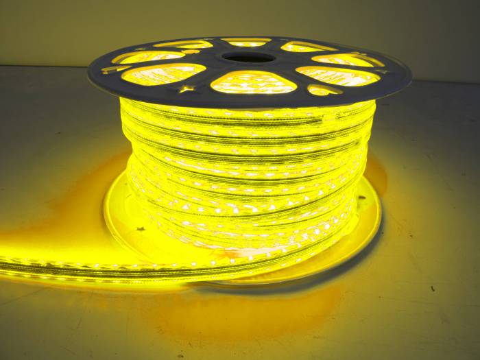 Race Sport - Race Sport 110V "Atmosphere" Waterproof 5050 LED Strip Lighting Yellow (MS-5050-164FT-Y)