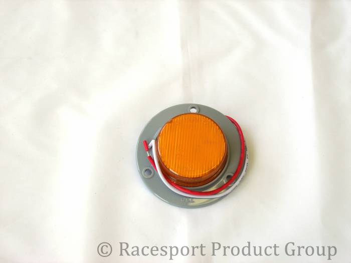 Race Sport - Race Sport 2" Round Amber (w/ 3 Hole Mount) (RS-2-3HA)