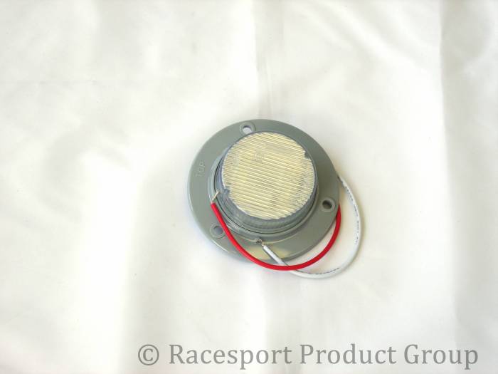 Race Sport - Race Sport 2" Round White (w/ 3 Hole Mount) (RS-2-3HW)