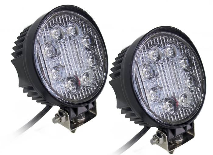 Race Sport - Race Sport 4" Round LED Work Spot Light 24W/1,560LM (Pair) (RS-24W-R-2)