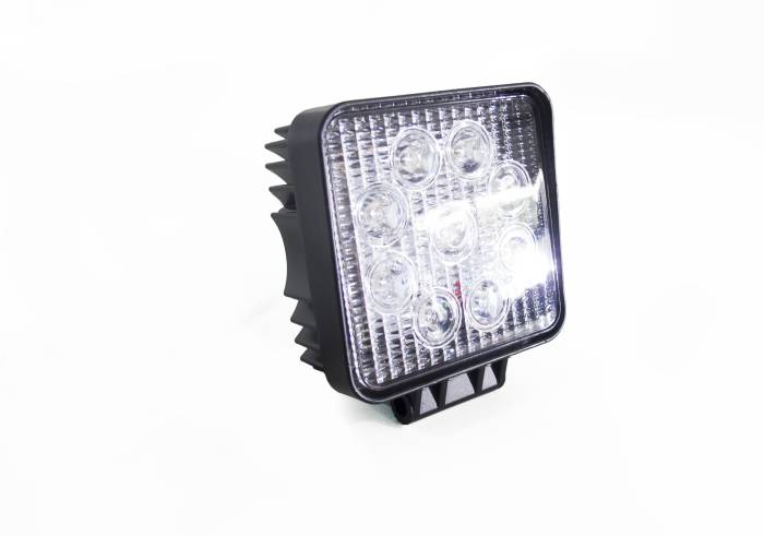 Race Sport - Race Sport 4" Square LED Work Spot Light 27W/1,755LM (RS-27W-S)