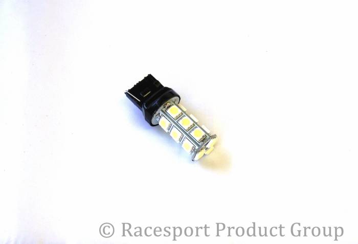 Race Sport - Race Sport 7440 5050 LED 18 Chip Bulbs - Pair Amber (RS-7440-A-5050)