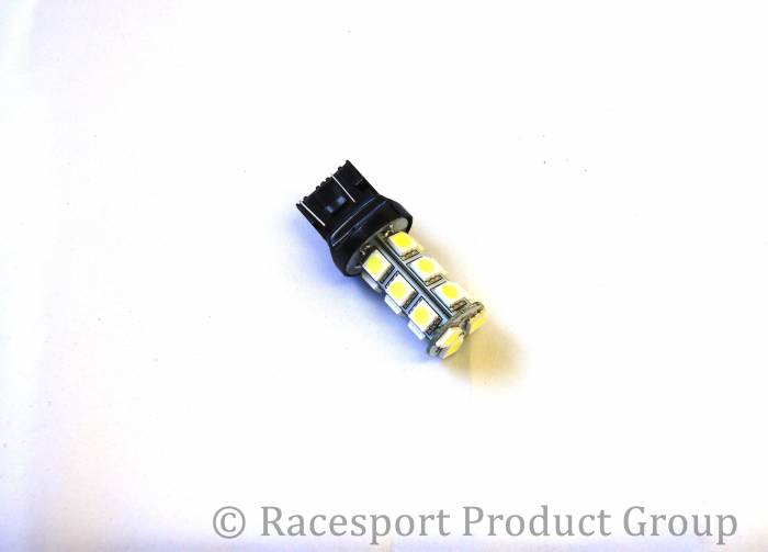 Race Sport - Race Sport 7443 5050 LED 18 Chip Bulbs - Pair Amber (RS-7443-A-5050)
