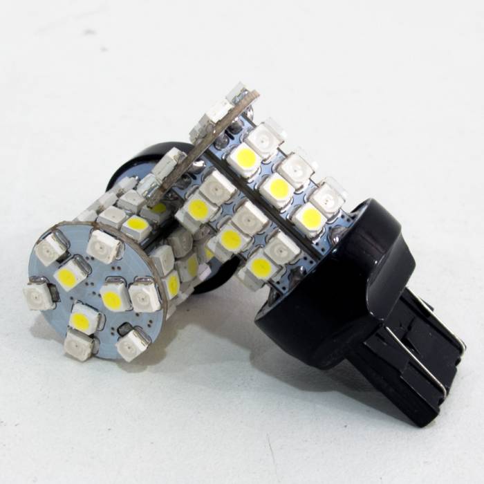 Race Sport - Race Sport 7443 White/Yellow LED Dual Swithcback Auto Bulb (RS-7443-WY-TS)