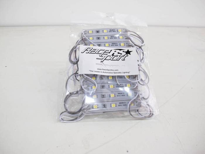 Race Sport - Race Sport 9ft 20 Module LED Pod Strip Light Kit (White) (RS-POD5050-9FT-W)