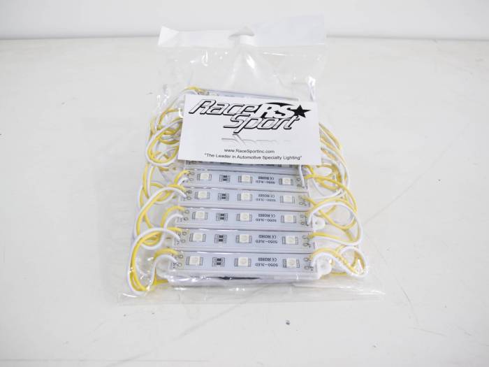 Race Sport - Race Sport 9ft 20 Module LED Pod Strip Light Kit (Yellow) (RS-POD5050-9FT-Y)