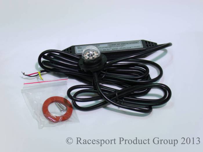 Race Sport - Race Sport Stealth LED 19 Pattern Strobe Light (White) (RS-TBDL270-W)