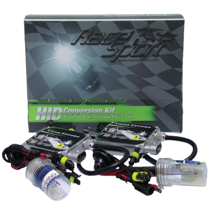 Race Sport - Race Sport 9006 10K 35 Watt Vision Extreme HID Kit (9006-10K-VE)