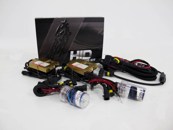 Race Sport - Race Sport Chevy 2014+ 1500-3500 6K HID Kit w/ all H11 parts included (VS-CHEV2014-H116K)