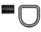 Buyers Product Company - BUYERS PRODUCT COMPANY 1/2 Inch Forged D-Ring With Weld-On Mounting Bracket (B38W)