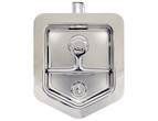 Buyers Product Company - BUYERS PRODUCT COMPANY Stainless Single Point T-Handle Latch with Blind Studs/Gasket/Cylinder with Keys (L8816)