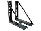 Buyers Product Company - BUYERS PRODUCT COMPANY 18x18 Inch Bolted Black Structural Steel Mounting Brackets (1701005B)