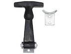 Buyers Product Company - BUYERS PRODUCT COMPANY 4-7/8 Inch Easy Grip Rubber Hood Catch With A-Bracket (WJ201A)