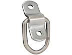 Buyers Product Company - BUYERS PRODUCT COMPANY 1/4 Inch Forged Rope Ring With 2-Hole Mounting Bracket Zinc Plated (B20)
