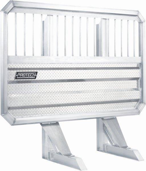 ProTech - ProTech Standard, Ribbed Diamond Plate Panel Cab Rack (10-1083)