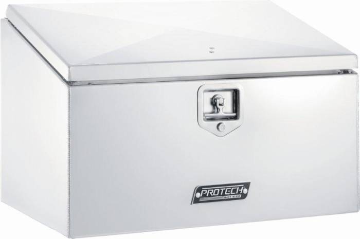 ProTech - ProTech Aluminum Box, Polished Body; Frame Top Mount With Slope-Top (20-2410S)