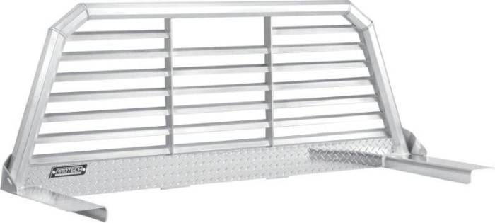 ProTech - ProTech Pickup Cab Racks - 24-Inch Legs;   Hept-Tube Structure;   With Louvers And Diamond Plate (57-6839-24)
