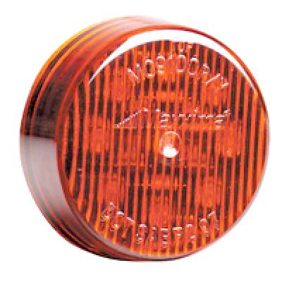 Maxxima - Maxxima 4" Round LED Red Round Lamp STT (MAXX42100R)