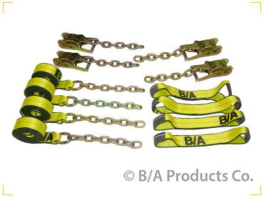 B/A Products - B/A Products Patented Roll Back Tie-Down System with Chain Ends  (38-200C)