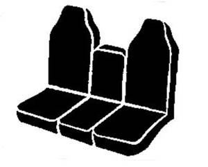 Fia - Fia Wrangler Custom Seat Cover TR49-1BLACK - Image 1