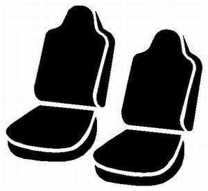 Fia - Fia LeatherLite Custom Seat Cover SL68-19GRAY - Image 1