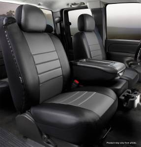 Fia - Fia LeatherLite Custom Seat Cover SL68-17GRAY - Image 2