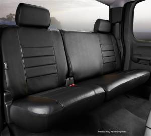 Fia - Fia LeatherLite Custom Seat Cover SL62-38BLK/BLK - Image 2