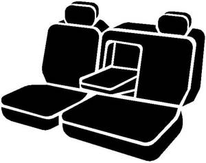 Fia - Fia Wrangler Solid Seat Cover TRS42-24GRAY - Image 1