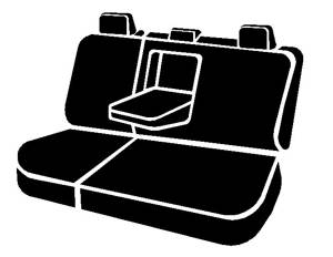 Fia - Fia Wrangler Solid Seat Cover TRS42-85BLACK - Image 1
