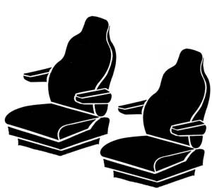 Fia - Fia Wrangler Universal Fit Seat Cover TR43-6NAVY - Image 1