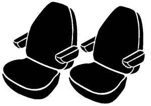 Fia - Fia Wrangler Universal Fit Seat Cover TR43-8BLACK - Image 1