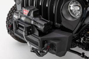Go Rhino - Go Rhino - 331100T - Rockline Winch & LED Ready Front Stubby Bumper, JK, JL and JT Wrangler - Image 2